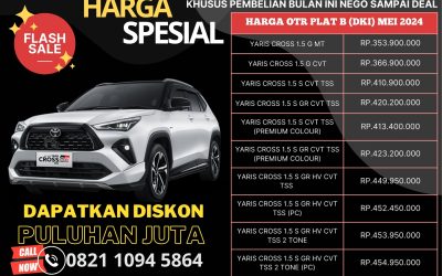 Update Harga Toyota Yaris Cross